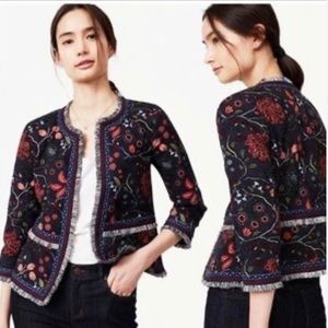 Loft Primavera floral blazer. NWOT